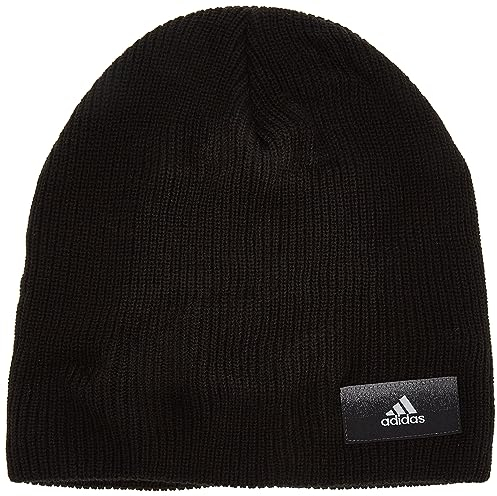 adidas Unisex Essentials Beanie, Black, L