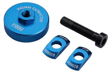 BBB cykellagerborttagare DUB/BB30 | lageravdragare för 29 och 30 mm lager | bottenfäste verktyg | cykelverkstadsverktyg | svart | BTL-233