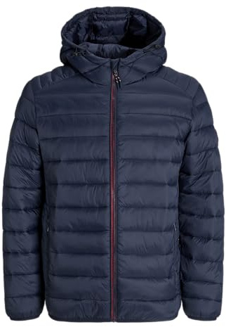 Jack & Jones Jjebradley Light Puffer Hood Noos Sky Capitán X_L, Sky Captain, x_l