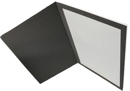 FVDPWYE Riflettore di Luce A3, Pieghevole, Riflettore da Tavolo Multifunzionale per Fotografia, Diffusore di Luce per Foto All'aperto E al Chiuso, Nero Bianco