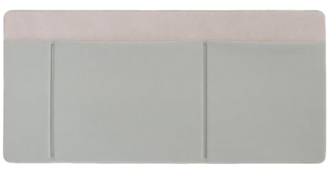 Masoog Supporto per hard disk, 3 scomparti per batterie, organizer autoadesivo per dispositivi esterni, per cavi, penne, carte