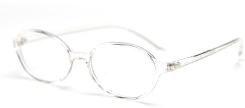 moomoobird Oval Rahmen Brillengestell Ultraleicht TR90 Rundes Brillengestell für Herren und Damen