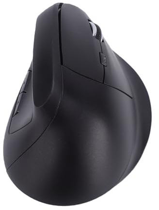Erchineko Souris Ergonomique 2,4 GHz, Souris Optique Verticale sans Fil à 6 Boutons pour Le Travail, 800 1200 1600 DPI Réglable, Compatible avec Ordinateur, Ordinateur Portable, PC, Bureau