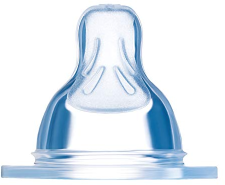 MAM - Set of 2 Anti Colic Baby Bottle Teats - Size 2 - Silicone