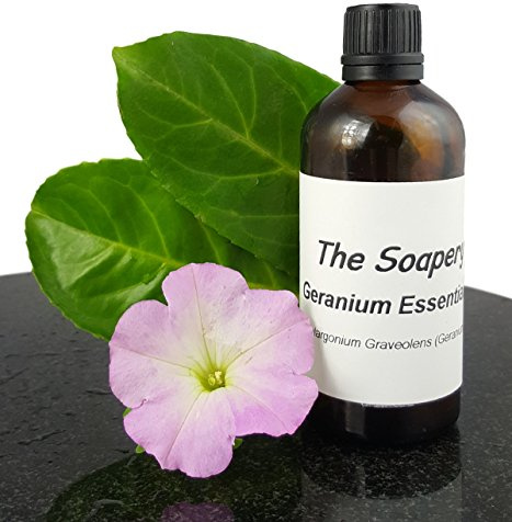 Huile Essentielle de Géranium 100 ml – Huile d'aromathérapie Naturelle et Pure