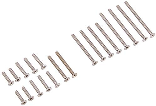 Tamiya 15510 Stainless Steel Countersunk Screw Set(10/12/20/25/30mm)