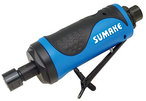 1/4 Straight Air Die Grinder, High Power Motor 0.5 HP, (Sumake ST-DG1002L-S)