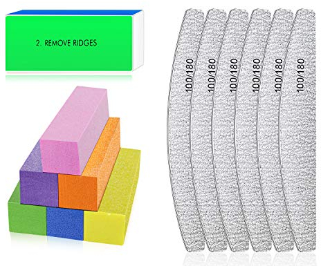 Professionelle Nagelfeile – Polierblock zum Polieren von Nägeln, Maniküre-Werkzeug für die Kombination von Gel für Nagelstudio und Zuhause
