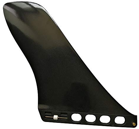 UP100 9 Pouces Longboard & Sup Simple Fin Base Auto - Aileron Central pour Planches de Surf & Paddle (9 Pouces Touring)