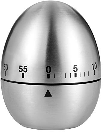 RosewineC Kitchen Timer Manual,Shaped Mechanical Rotating Alarm with 60 Minutes for Cooking(Egg)