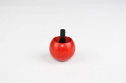 Rudolphs Schatzkiste Erzgebirgische Holzspielwaren Ebert GmbH Kreisel Nimm-Gib-Kreisel Höhe 3,5cm NEU für Holzkreisel Brummkreisel