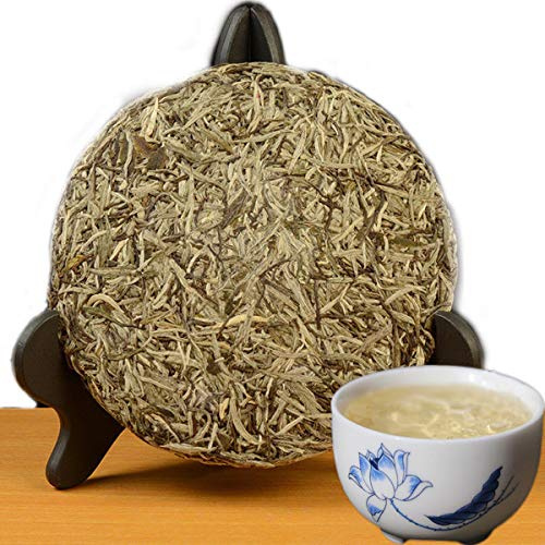 Gâteau au thé blanc chinois Fuding 300g vieux thé blanc naturel aiguille en argent biologique