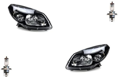 Johns, Scheinwerfer Halogen passend für Dacia Sandero 06/08-m H4 als Set LR