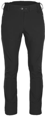 Pinewood Damen Wilda Stretch Shell Hose - Outdoorhose Damen aus Wind- und wasserdichtem Material - atmungsaktiv und bequem mit Stretch, ideal für Wanderungen und Hundesport