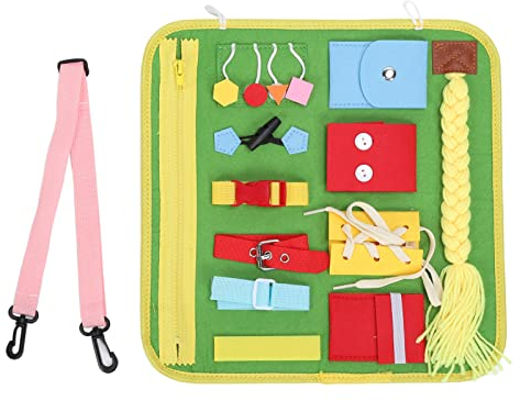 Couverture Fidget pour Personnes âgées, Produits de Démence Alzheimer, Couverture Sensorielle Perte de Mémoire Fidget Toys, Soulagement de l'anxiété Améliore l'anxiété Mentale