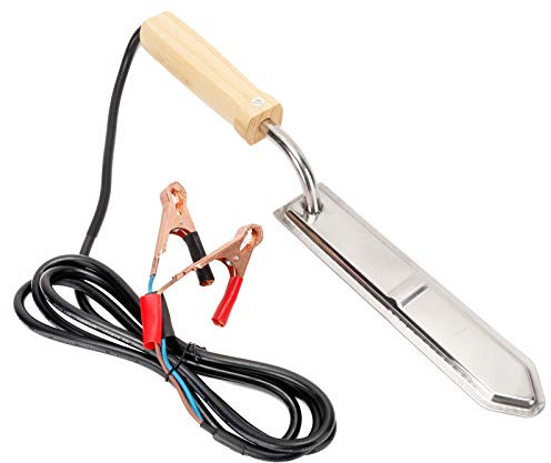 TANIQIACA Robuster Hy-Schaber aus Edelstahl Mit Ergonomischem Holzgriff Für Eine Effiziente Imkerei