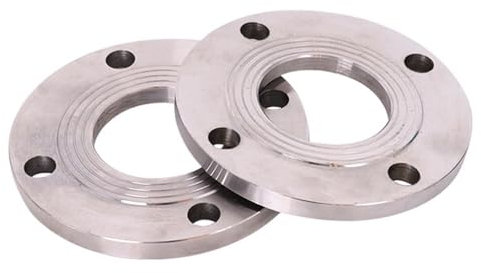 Flansch Flachschweißflansch Schmieden Schweißeisen Rohrverbindungsflansch Kohlenstoffstahl 10kg DN15 DN20 DN25 DN32 DN40 DN50 DN65 DN80 Temperguss(DN50(1pcs))