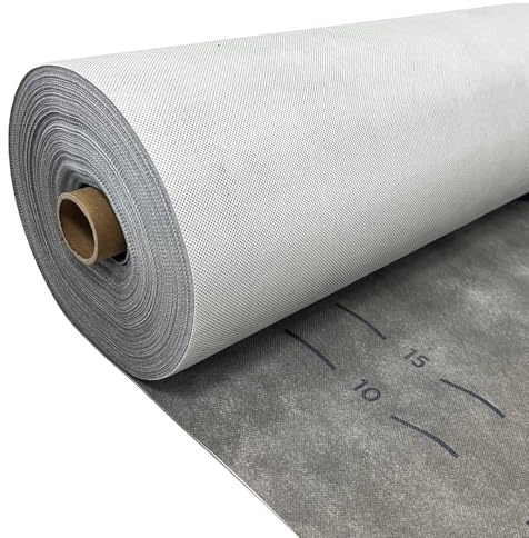 Breathable Membrane/Roof Felt, 1m x 50m Roll, Under Tile Roofing Felt for Sheds + Beneath Tiles - Slated Pitched Roofs