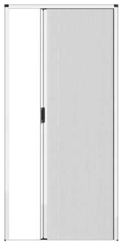 Dailify Porta a Soffietto Porta Pieghevole a Nido d'Ape Bianca per Armadio, Appartamento/Hotel Cancello Scorrevole a Fisarmonica, Interno Porte Divisorie per Lavanderia(23x80in (58.5x203cm))