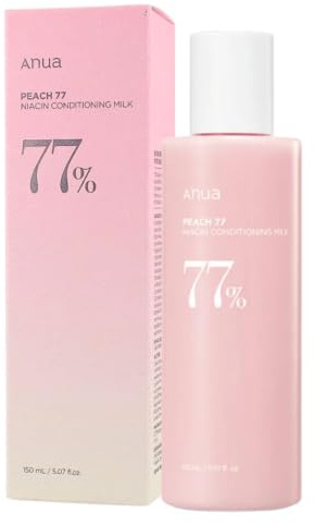 ANUA Peach 77% Niacin Conditioning Milk (150 ml)