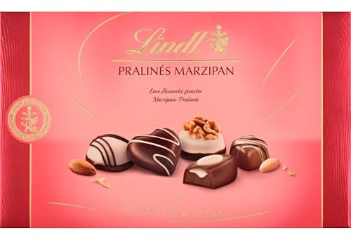 Lindt Schokolade | Marzipan Pralinés, 125g Schachtel, Pralinen Geschenk