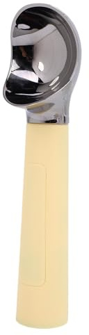 Sorandy Cuillère à Glace Chauffante, Cuillère à Glace électrique Rechargeable Affichage LED, étanche IP67, Matériaux de Qualité Alimentaire pour Les Personnes âgées et Les Enfants (YELLOW)