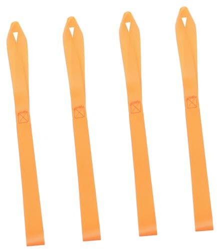 CIYODO 4 pezzi Cinghie Fissaggio in Nylon Resistenti per Atv da Strap Leggeri e Compatti con Cuciture Rinforzate per Organizzare Carichi e Trasporto Sicuro