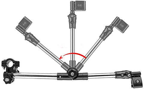 Fockety Support de Parapluie Antivol, Installation Facile, Support de pour Cyclistes, en Acier Inoxydable
