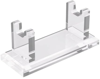 Duschdörr - Horisontella badrumsarrangörer i akryl, 10,4 x 4,2 x 4 cm rack, diskbänks grooming duschar för resor till pappa badtillbehör för män, Genomskinlig, riferimento alla descrizione, Se