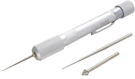 HELBY IMPORT CO. Pärlbrottare set 4 st diamantkappa, silver, en storlek