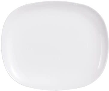 Luminarc 9228004 Lot De 6 Assiettes Sweet Line Blanc 28 Cm