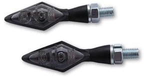 HIGHSIDER LED Rück-, Bremslicht, Blinker Einheit PEN HEAD DOUBLE, schwarz, getönt