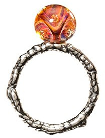 Trollbeads Damring The Eye of Aphrodite 925 silver stl. 57 (18,1) – TAGRI-00247, Silver