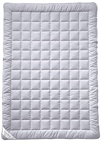 billerbeck Bettdecke S20 Superlight - Sommerdecke – 135 x 200 cm – leichte Sommerdecke – AIRFILL® - Hohlfaser, 100 % Polyester, Weiß