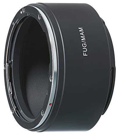 Novoflex Mamiya 645 Objektiv an Fujifilm g-Mount Kamera Adapter (FuG/MAM)