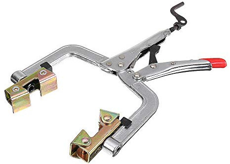 DIMENXONG Fai da Te Morsetto per la Lavorazione del Legno Holding Blocco di Saldatura Regolabile Strumento di Riparazione delle pinze di bloccaggio Quadrato - 245mm