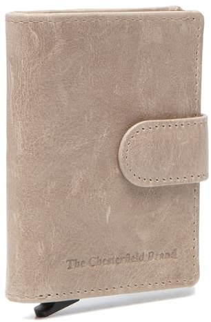 The Chesterfield Brand Prague - Kreditkartenetui 6cc 10 cm RFID Off White