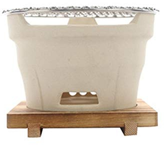 KANBUN Carbon Mud Soil Stove Charcoal Old Fashion Clay Oven Barbecue BBQ Grills Chafing Dish Small Commercial Carbon Furnace Household Double the comfort