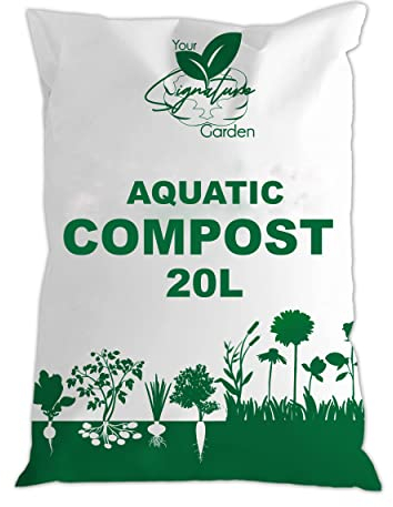 Laeto Your Signature Garden Aquatic Compost | Compost For Outdoor Plants, Pond Plants Including Marginal Plants, Oxygenators And Waterlilies - 20 Litre Bag