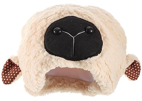 FELTECHELECTR Plüsch Schafsohrhut Cartoon Kopfbedeckung Für Fotografie Requisiten Schafsohren Hut Für Party Cosplay Requisiten