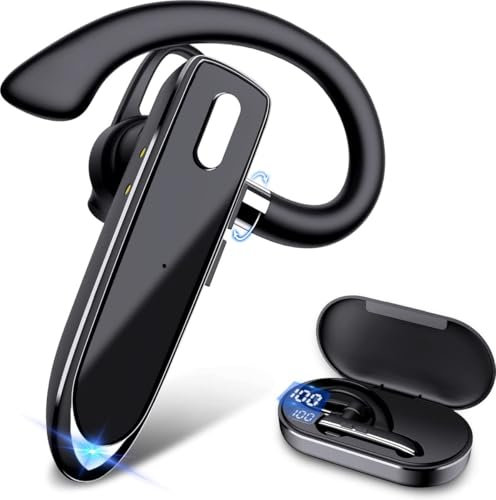URGOODS Bluetooth Headset - Wireless Freisprech Telefon - Freisprech Bluetooth Ohrhörer