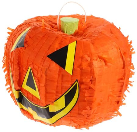Luxshiny Faltbare Halloween Kürbis Papier Dekoration Für Kinderpartys Sichere Und Leichte Materialausführung Für Halloween Geburtstagsfeiern Und Familientreffen