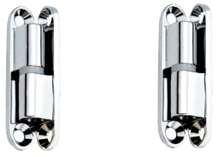 Eruceky 2 piezas Bisagras Puertas Madera, Bisagra de Puerta Bisagra Atornillada, Bisagras Plegables, para Puerta, Caja, Cobertizo, Ventana, Valla