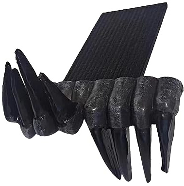 Marque-page en forme de main de démon, marque-page 3D en forme de main de diable en résine, marque-page mains effrayantes, décoration d'Halloween en forme de main de sorcière, accessoire de livres