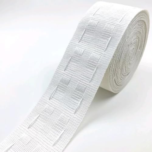 Dansunny Cinta Fruncidora de Cortinas para Rieles y Ganchos (5 cm de ancho, 3 m de largo)