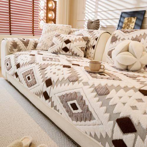 WEYOND Sofa Cover 2 3 4 Seater, Dog Couch Covers, 90 x 160 cm, Coffee
