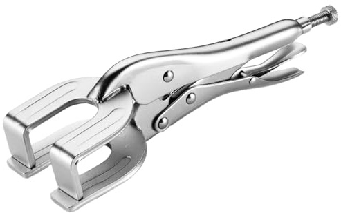 Pinza di bloccaggio – Morsetto di saldatura | Pinza di bloccaggio per saldatura regolabile da 9 pollici | Strumento manuale a sgancio rapido per carpenteria, officina dome