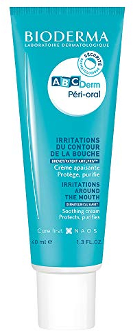 ABCDerm Péri-oral 40ml | Répare l’épiderme irrité du contour de la bouche – Apaise et purifie | Respecte la peau délicate des bébés et des enfants