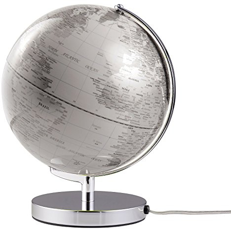 emform GLOBO MAPPAMONDO Globus TERRA WHITE LIGHT
