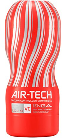 TENGA Air-Tech Wiederverwendbare Masturbationshilfe für Männer, Rot, Regular